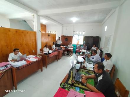 Rapat Rutin Pemdes dan BPD Tinggarsari