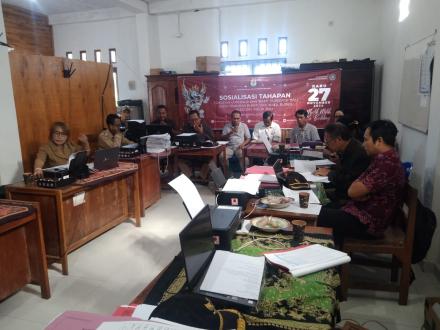 Pemdes Tinggarsari laksanakan Kegiatan Rapat Rutin Bulanan Bersama BPD Tinggarsari